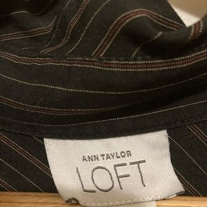 Ann Taylor loft dress pinstripe